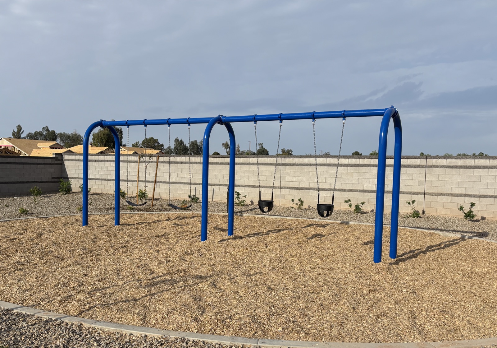 Completed playground